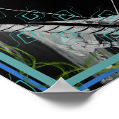 Poster Eau élémentaire dans l'eau aide de méditation Tatt (Coin)