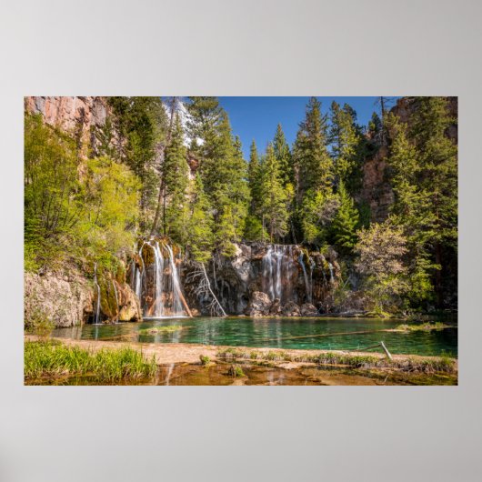 Poster Eau | Hanging Lake Glenwood Springs, Colorado (Devant)