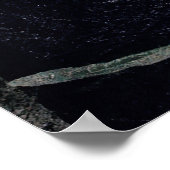 Poster Eau Inspiré Nature Motivé Joie Serenity (Coin)