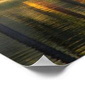 Poster Eau | Lac à Meahongson, Thaïlande (Coin)