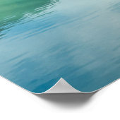 Poster Eau | Lac Maligne, Parc national Jasper, Canada (Coin)