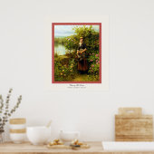 Poster Eau Le Jardin ~ Daniel Ridgway Knight (Cuisine)