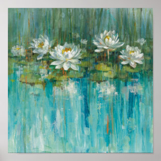 Poster Eau Lily Pond
