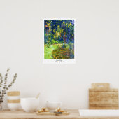 Poster Eau Lily Pond Claude Monet cool, vieux, maître, ma (Cuisine)