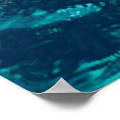 Poster Eau mer texture de la mer nature (Coin)