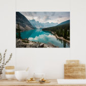 Poster Eau | Moraine Lake Alberta Canada (Cuisine)