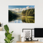 Poster Eau | Pang Oung Lake & Pine Forest Thaïlande (Bureau à domicile)
