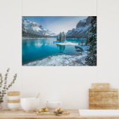 Poster Eau | Parc national Winter Jasper, Canada (Cuisine)