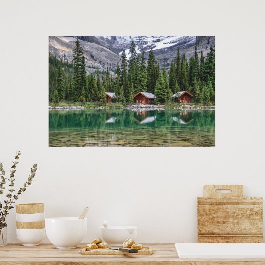 Poster Eau | Parc national Yoho Canada (Cuisine)