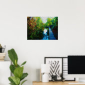 Poster "Eau Peinte" (Bureau à domicile)