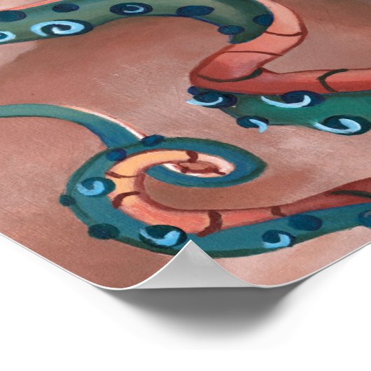 Poster Eau profonde (Coin)