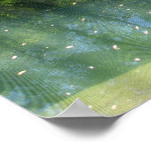 Poster eau psychédélique (Coin)