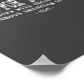 Poster Eau Quote Motivation Insrational - Think For Yours (Coin)