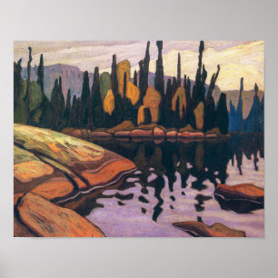 Poster Eau scintillante Lawren Harris