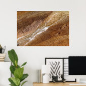 Poster Eau sur Granite à Franconia Notch Flume (Bureau à domicile)