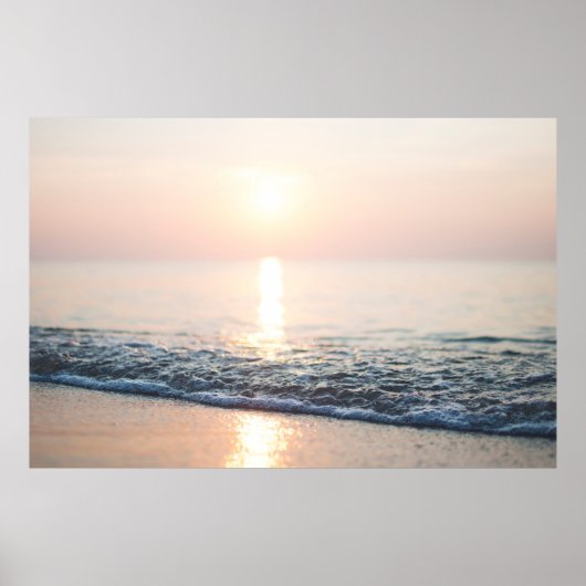 POSTER EAU SUR LA MER (Devant)