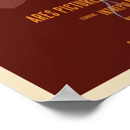 Poster Eau sur Mars (Coin)