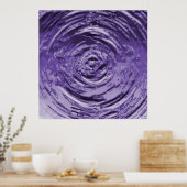 Poster Eau Violet (Cuisine)