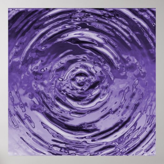 Poster Eau Violet (Devant)