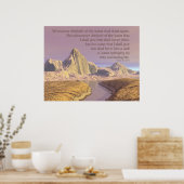 Poster Eau vive (Cuisine)