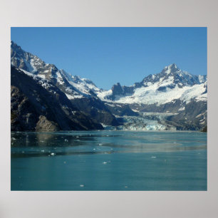 Poster Eaux alimentées par les glaciers de l'Alaska