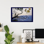 Poster Eaux calmes (Bureau à domicile)