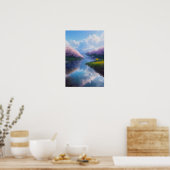 Poster Eaux calmes et délices Sakura (Cuisine)