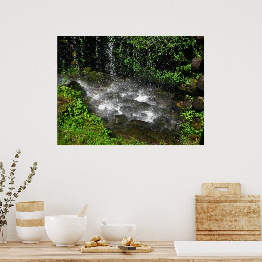 Poster Eaux chatoyantes (Cuisine)