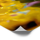 Poster Eaux colorées Photographie Abstraite (Coin)