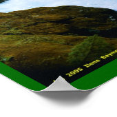 Poster Eaux de montagne (Coin)