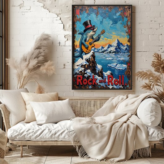 Poster Eaux d'hiver de Shred FinTastic