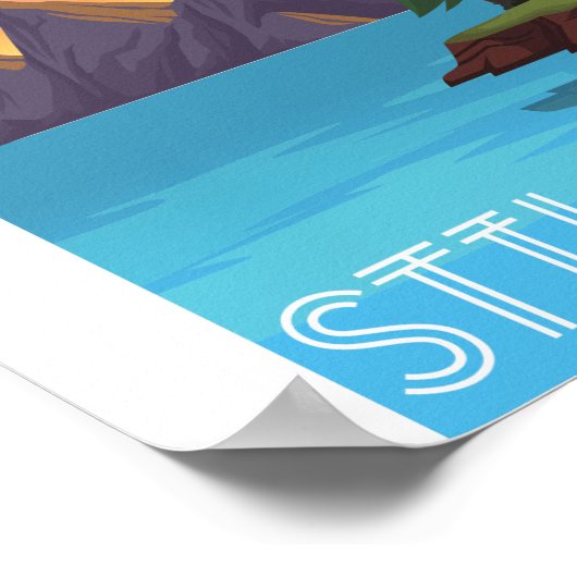 Poster Eaux encore (Coin)