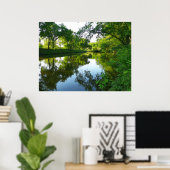 Poster Eaux légères (Bureau à domicile)