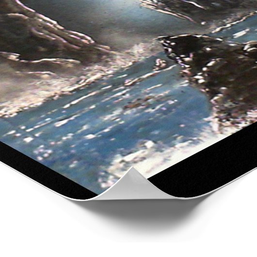 Poster Eaux rudes (Coin)