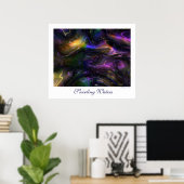 Poster Eaux torrentielles (Bureau à domicile)