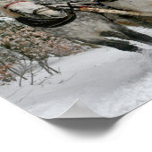 Poster Ébauche Chevaux Tirant Sleigh (Coin)