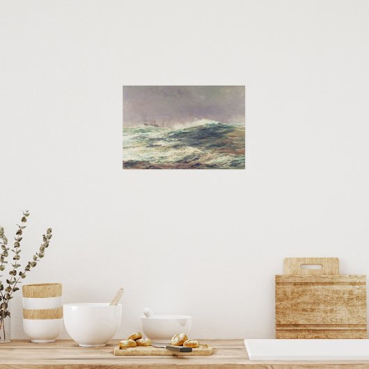 Poster Ebb Tide, Long Reach, 1881 (Cuisine)