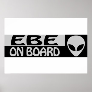 POSTER EBE À BORD