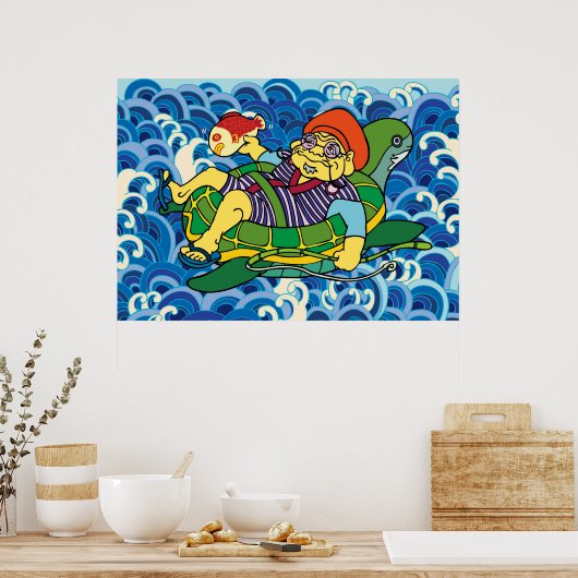 Poster Ebisu en été (Cuisine)