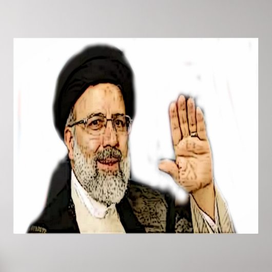Poster Ebrahim Raisi (Devant)
