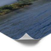 Poster Ebro River (Ria Ebre); Château des Templiers; débu (Coin)