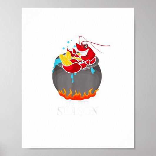 Poster Ébullition d'écrevisses, c'est la saison Crawdaddy (Devant)
