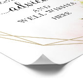 Poster Écalyptus Vert Conseils Et Bien Voeux Signer (Coin)