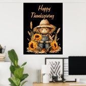 Poster Écart (Bureau à domicile)