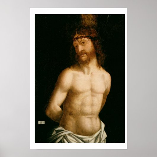 Poster Ecce homo, 1474 (panneau) (Devant)