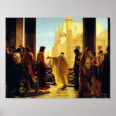 Poster Ecce homo - Antonio Ciseri (Devant)