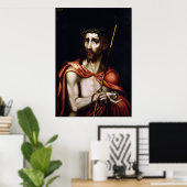 Poster Ecce homo - Luis de Morales - c1475 (Bureau à domicile)