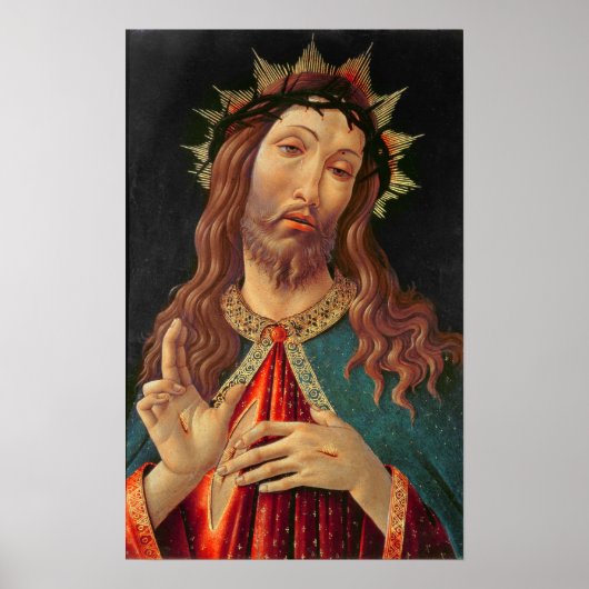 Poster Ecce homo, ou The Redeemer, c.1474 (Devant)