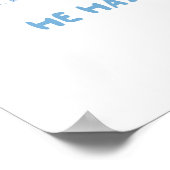 Poster Ecclésiaste 3:11 Il A Tout Fait Beau (Coin)