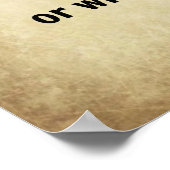 Poster Ecclesiastes verset de la Bible semer votre semenc (Coin)